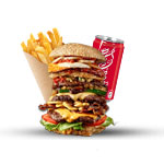 Sky Scraper Burger Meal 